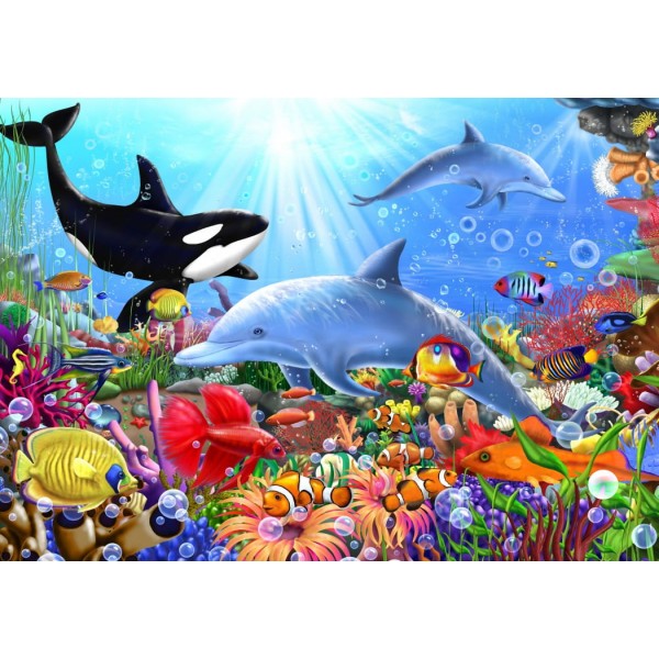 Podwodne życie (1500el.) - Sklep Art Puzzle